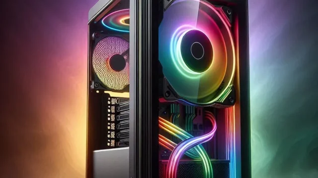 Gabinete TT Versa J25 TG RGB com Vidro Temperado e Sincronização RGB