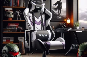 Cadeira Gamer TGT Heron TC com Almofadas e Inclinação Ajustável