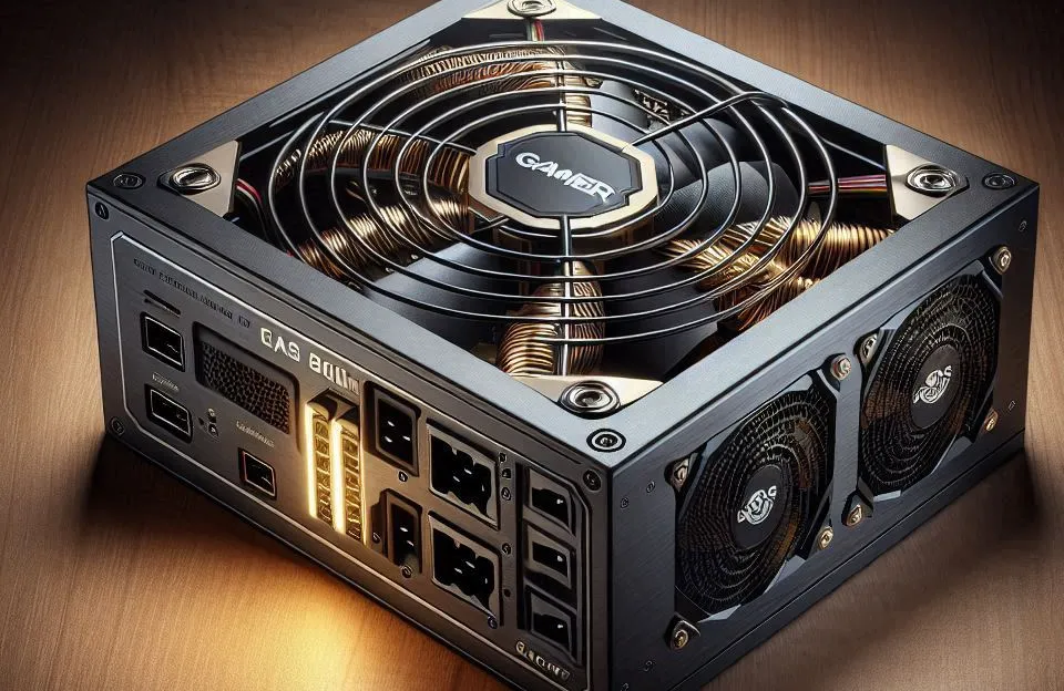 Fonte Gamer ATX KCAS 1000GM PFC Ativo 80 Plus Gold Aerocool: Potência e Eficiência para Seu Setup