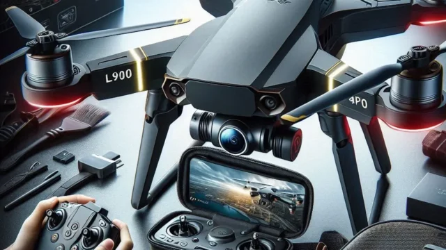 L900 Pro GPS 4K Profissional 5G WiFi FPV Drone com Bolsa de Armazenamento