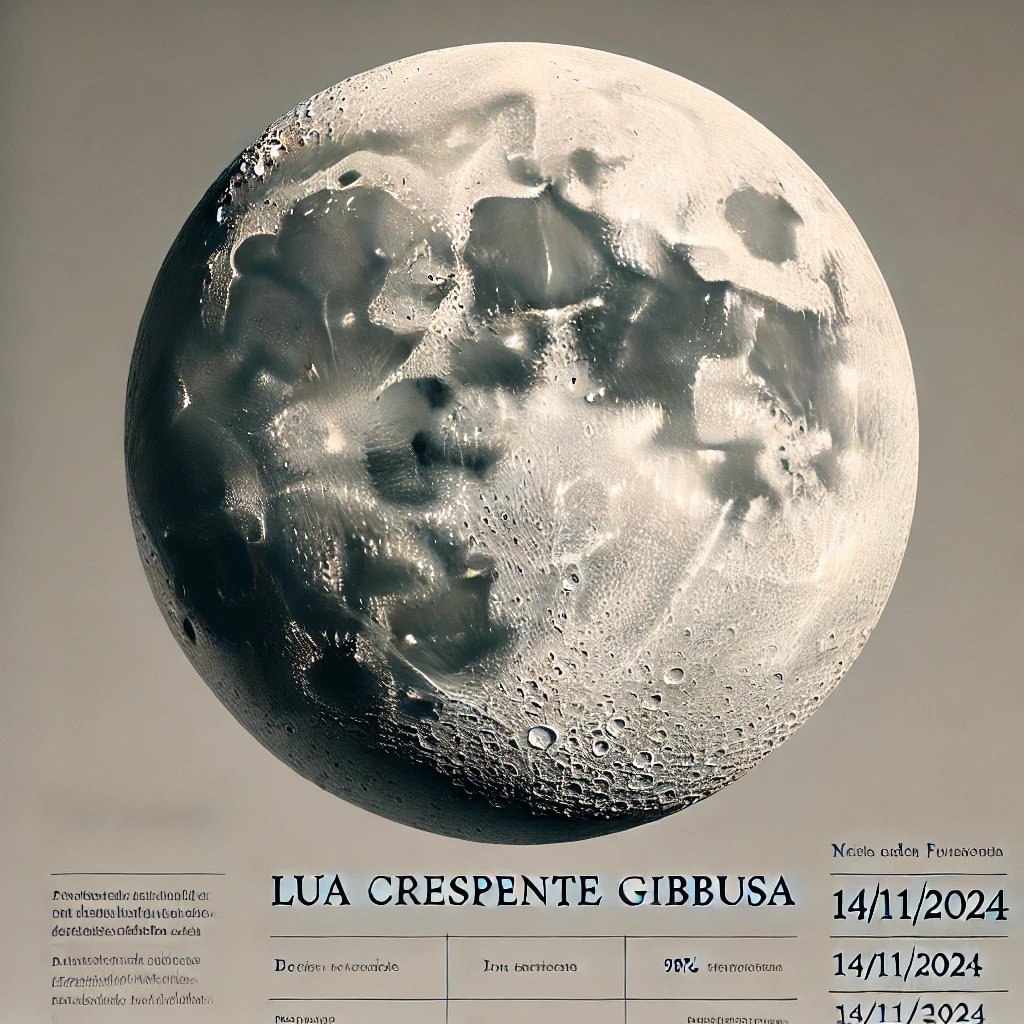 Fase da Lua Hoje: Crescente Gibosa - 14/11/2024