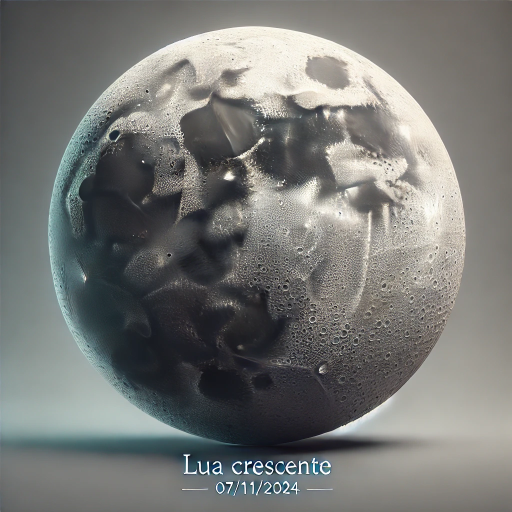 Fase da Lua Hoje: Crescente - 07/11/2024