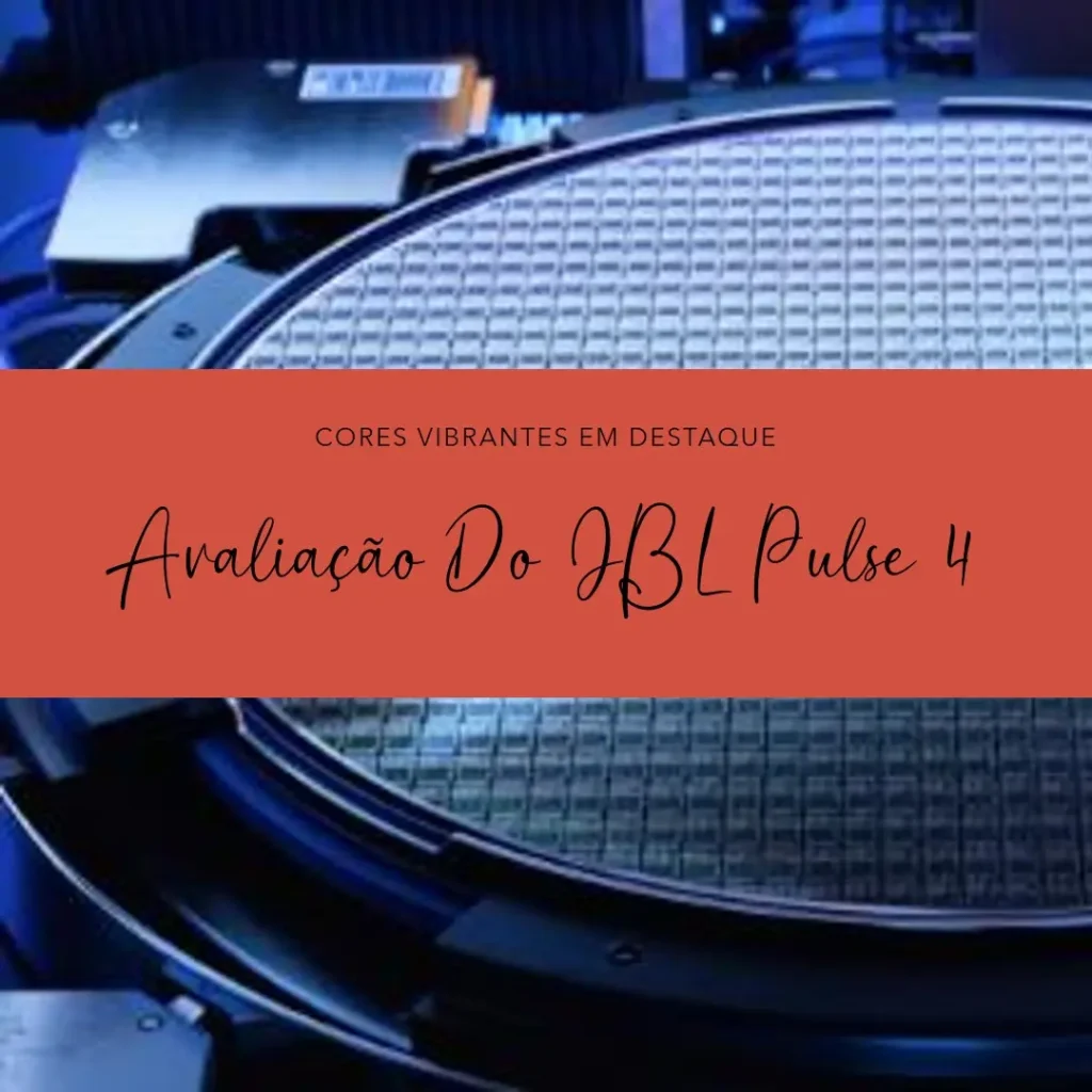 JBL Alto-falante Bluetooth portátil à prova d'água Pulse 4 com LED 360º e estojo rígido