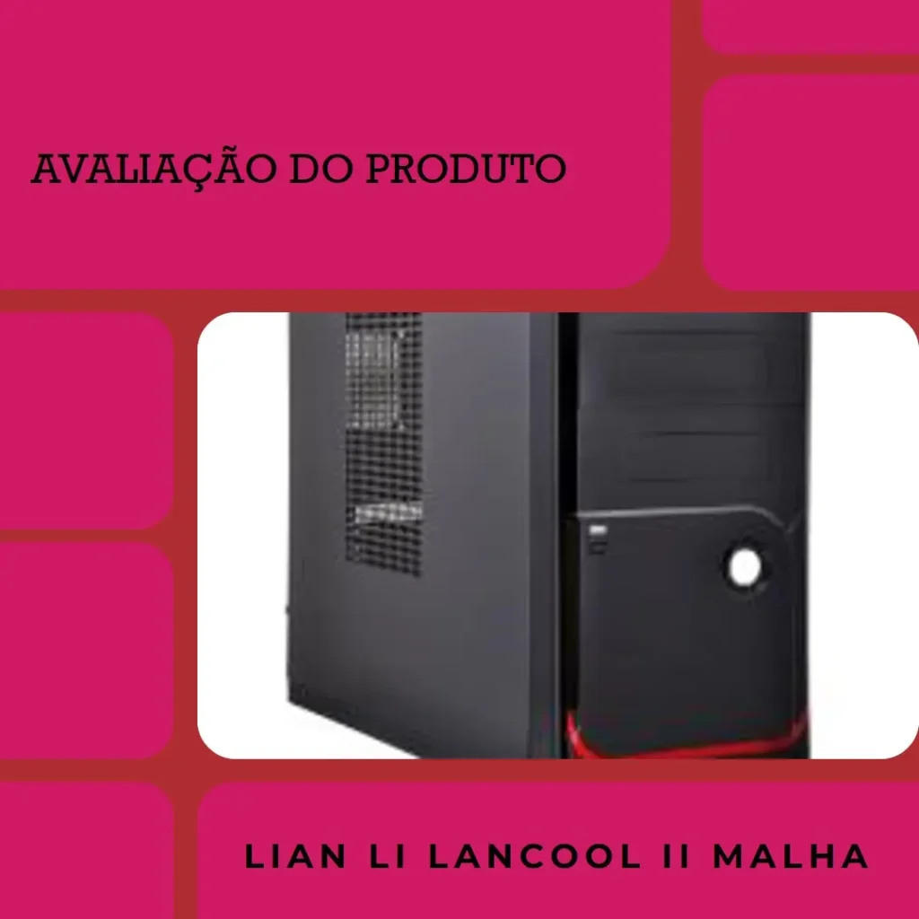 Lian Li Gabinete Gamer Lancool II Mesh RGB USB-C