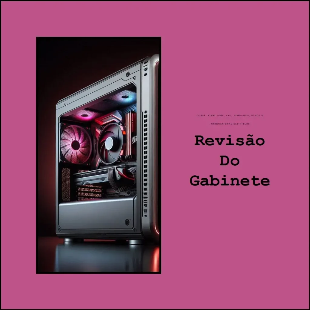 Gabinete Cooler Master MasterCase H500 ARGB com Vidro Temperado