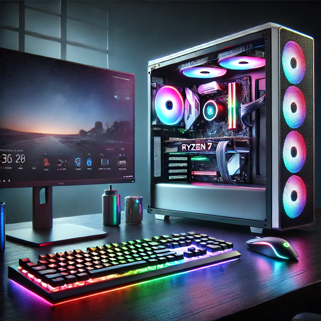 PC Gamer Ryzen 7 5700G, RX 580, 16GB RAM e SSD 480GB