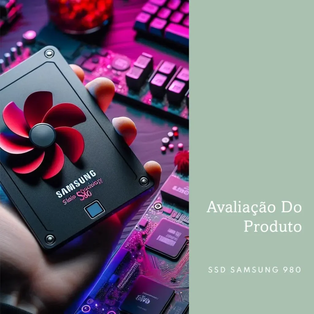 SAMSUNG SSD 980 500 GB PCle 3.0x4, NVMe M.2 2280: Velocidade e Desempenho Incríveis