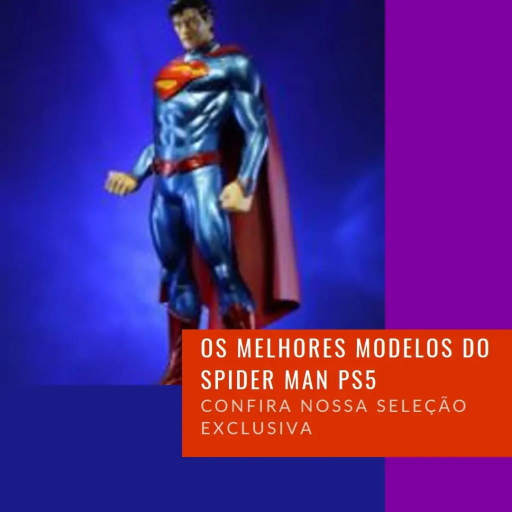 Cinco Melhores Modelos de spider man ps5
