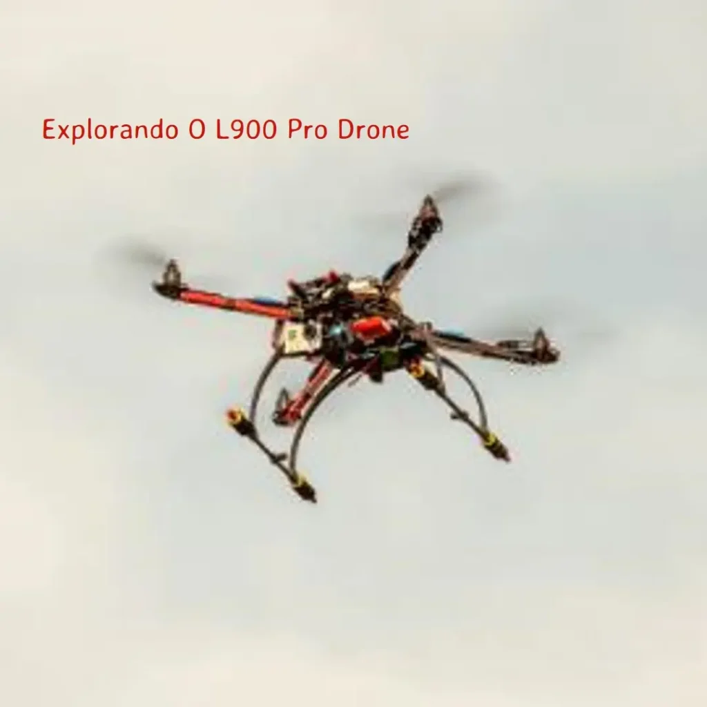 L900 Pro GPS 4K Profissional 5G WiFi FPV Drone Sem Escova