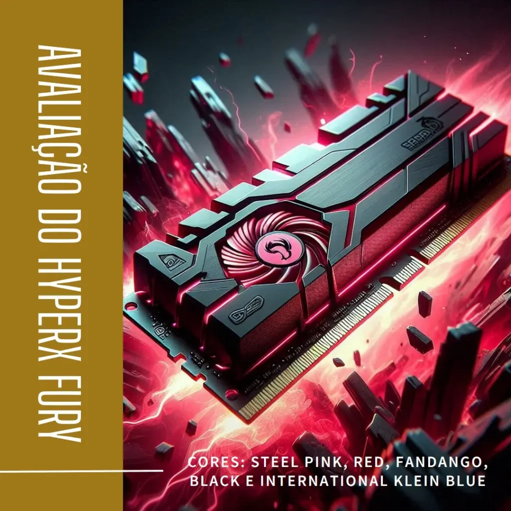 Memória HyperX Fury 16GB DDR4 3000MHz 1,2V para Desktop