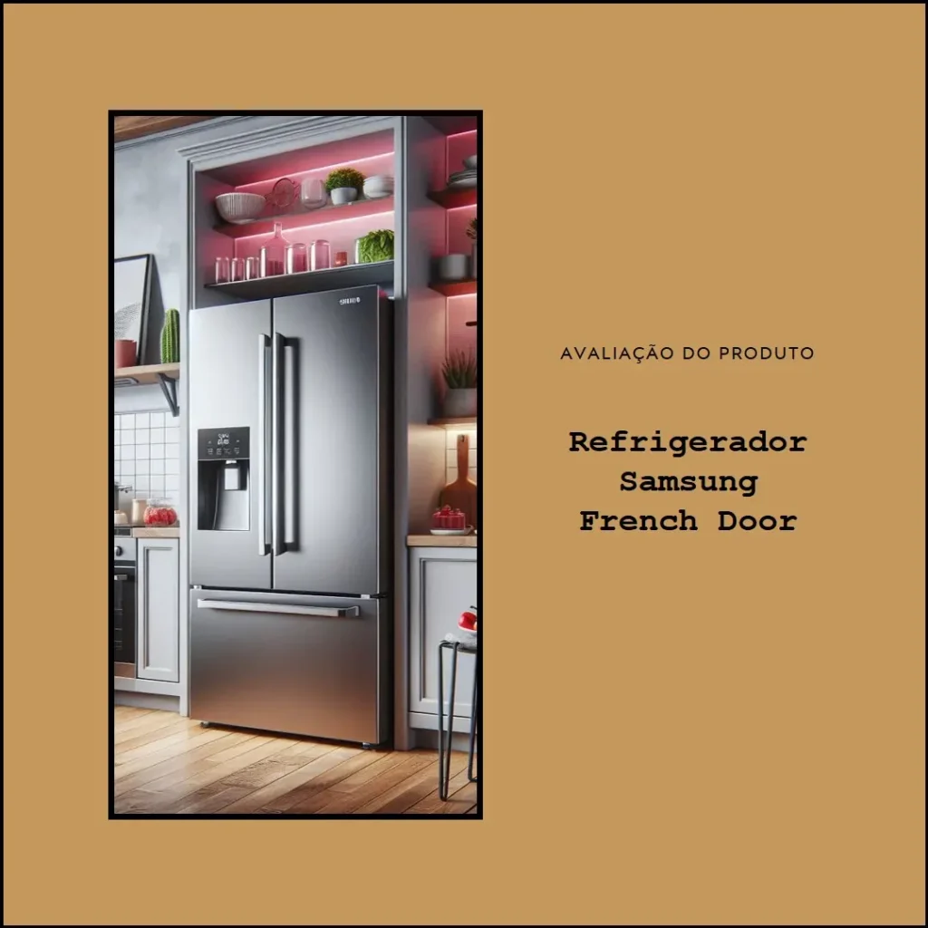 Samsung Geladeira French Door Family Hub 4 Portas Flexzone 699L Inox