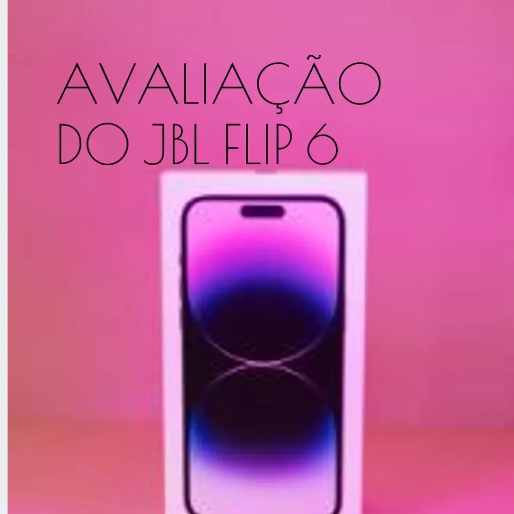 JBL Caixa de Som Bluetooth Flip 6: Som Potente e Compacto
