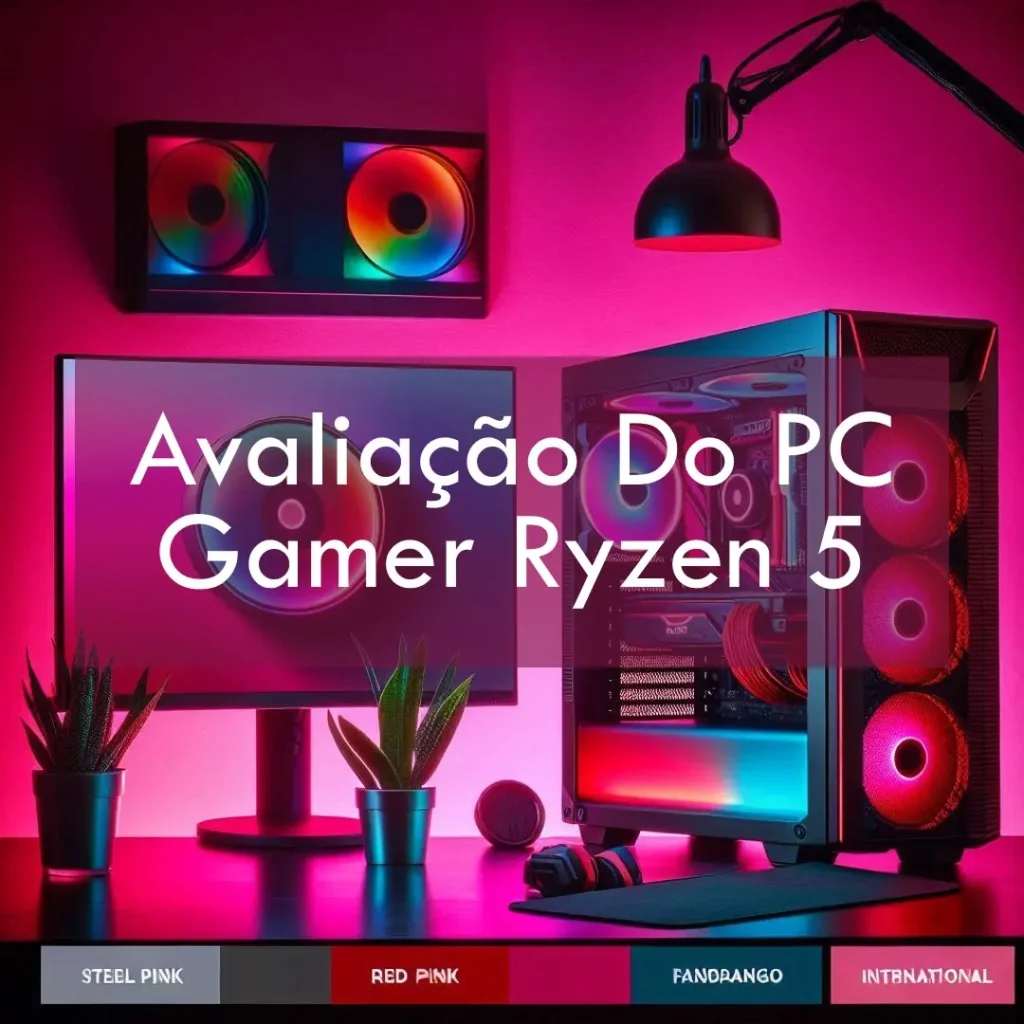 PC Gamer Ryzen 5 8600G: Performance, Armazenamento SSD e Memória DDR5