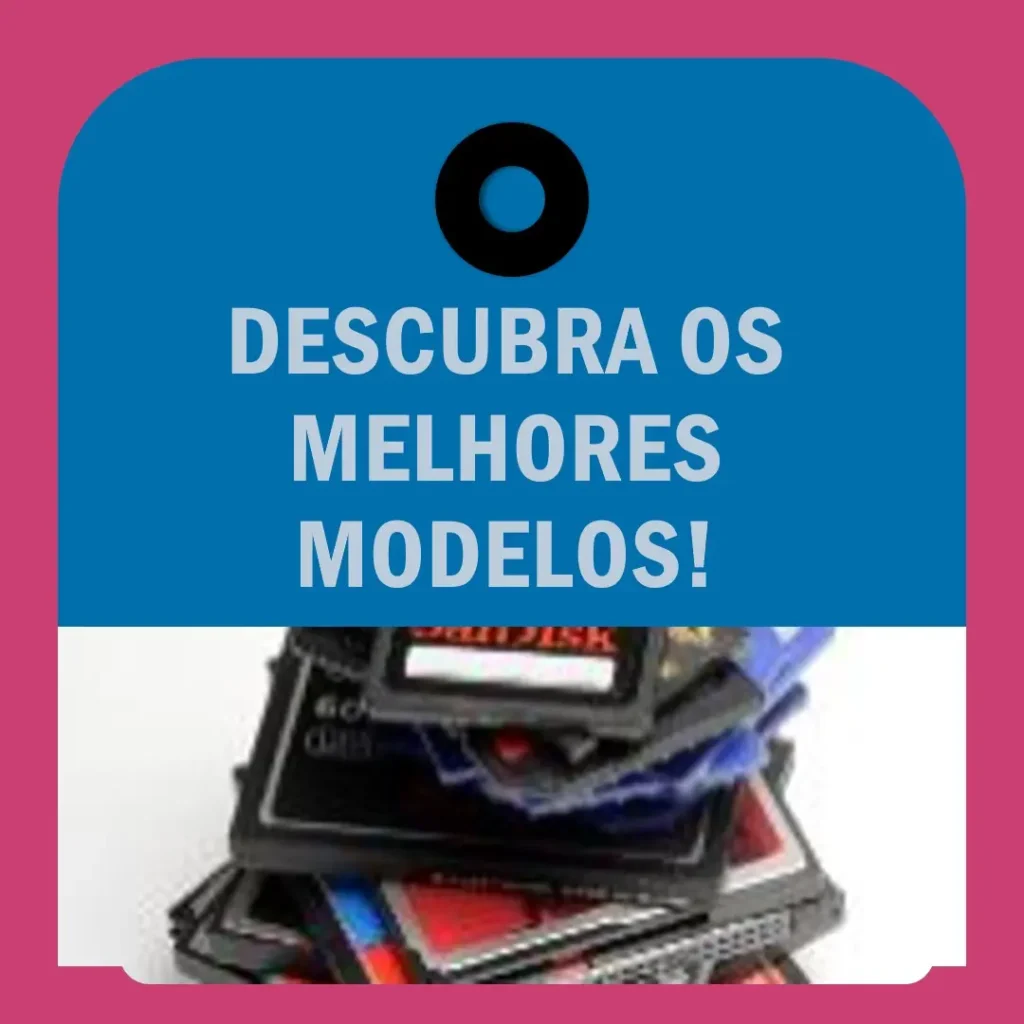 Os 5 Principais Modelos de  Cartao De Memoria De Celular