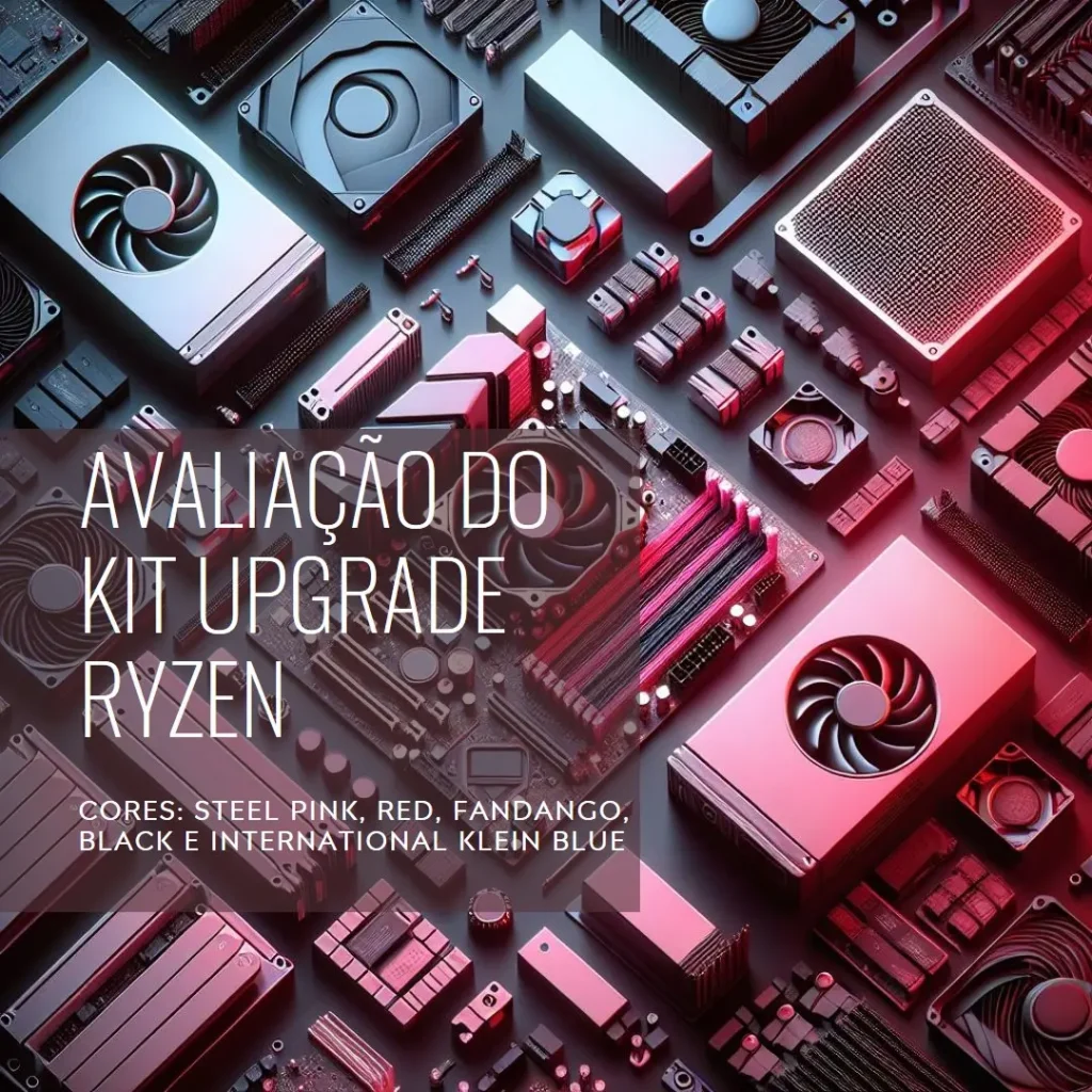 Kit Upgrade AMD Ryzen 5 8600G + Placa Mãe A620M-E MSI DDR5 + Memória DDR5 16GB 5200MHZ