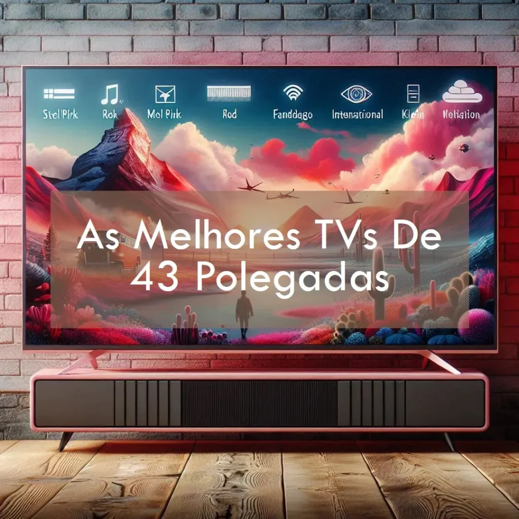Top 5 TV smart 43 polegadas