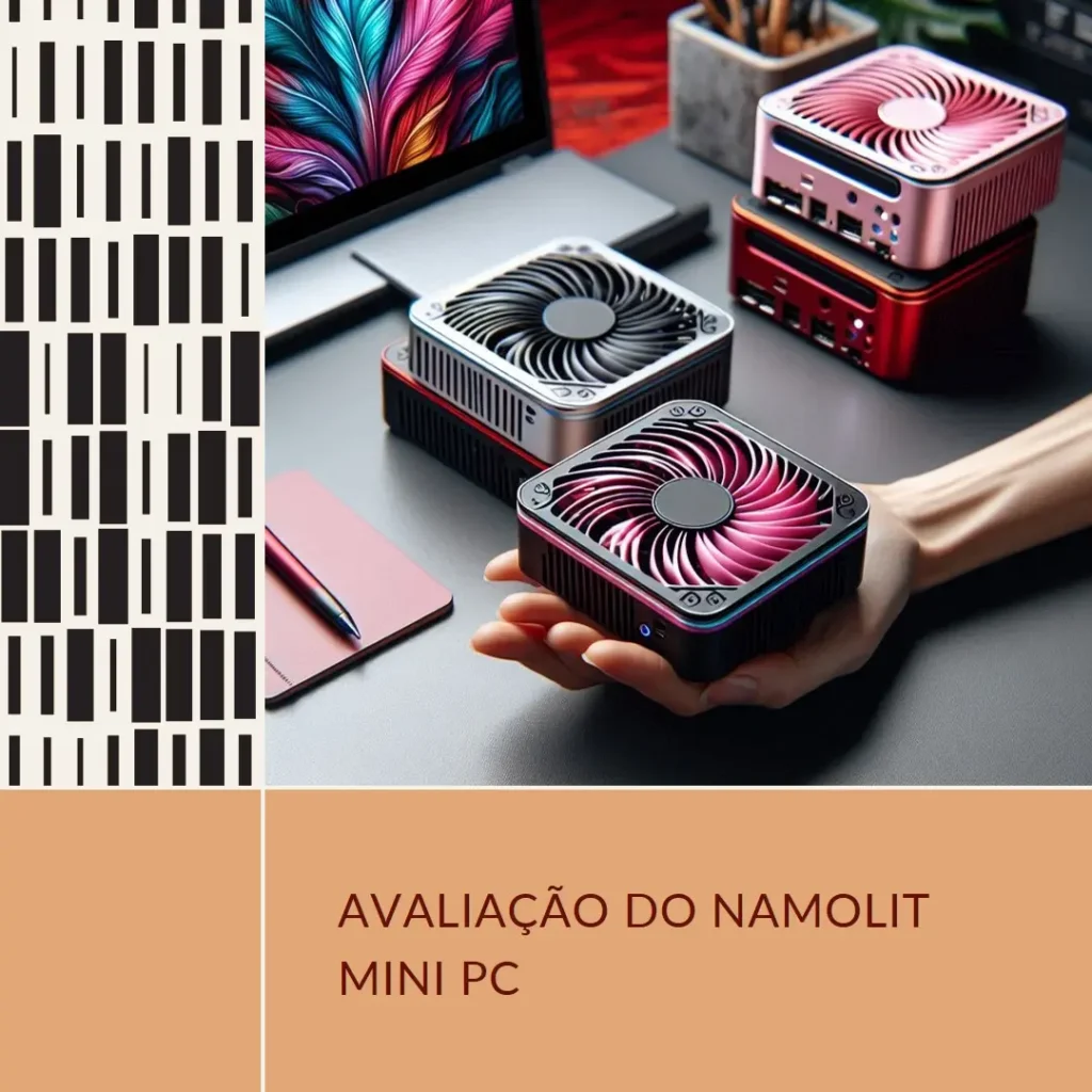 Namolit Mini PC 16GB RAM 512GB SSD AMD Ryzen R5 5600H
