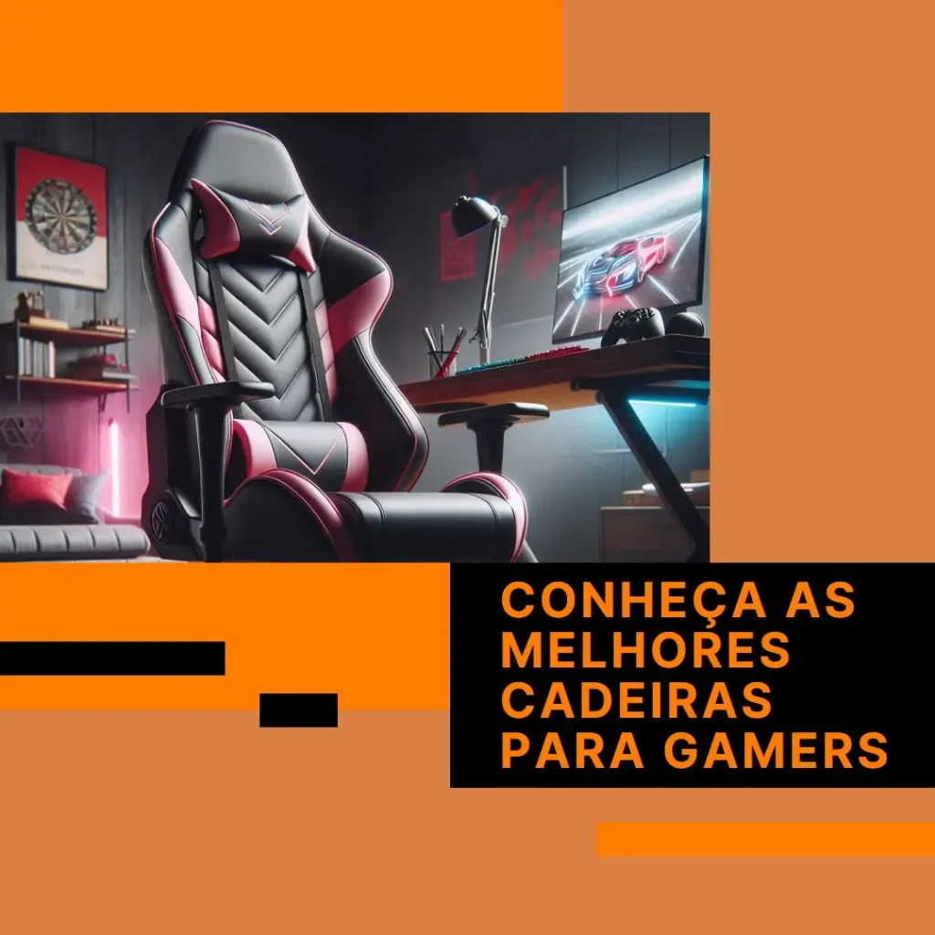 Principais 5 cadeiras para gamers