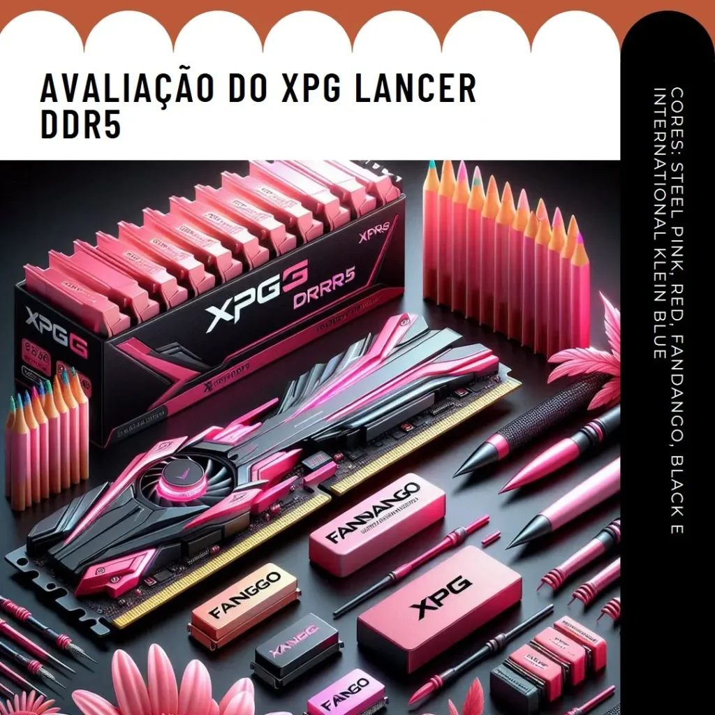 XPG Lancer RGB DDR5 7200MHz 32GB: Alta Velocidade e Estilo
