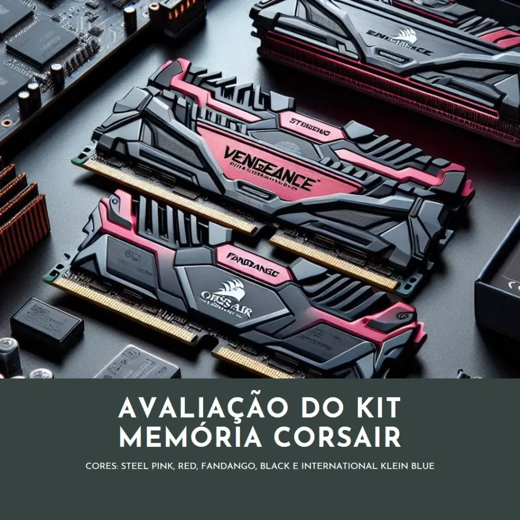 Kit de Memória Para PC Corsair Vengeance 32GB 7200MHz DDR5 RGB: Desempenho e Estilo para Gamers e Criadores