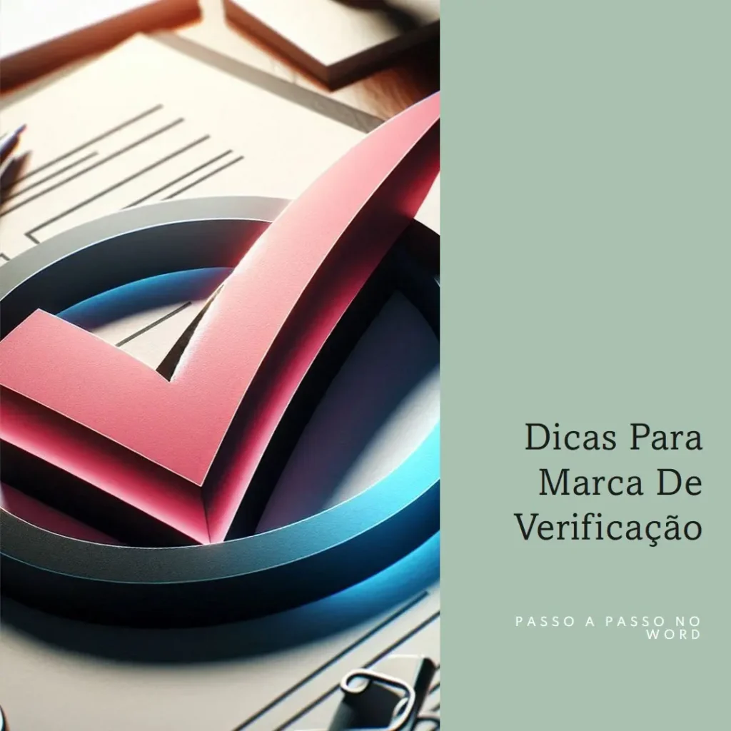 Como inserir marca de verificação no Word