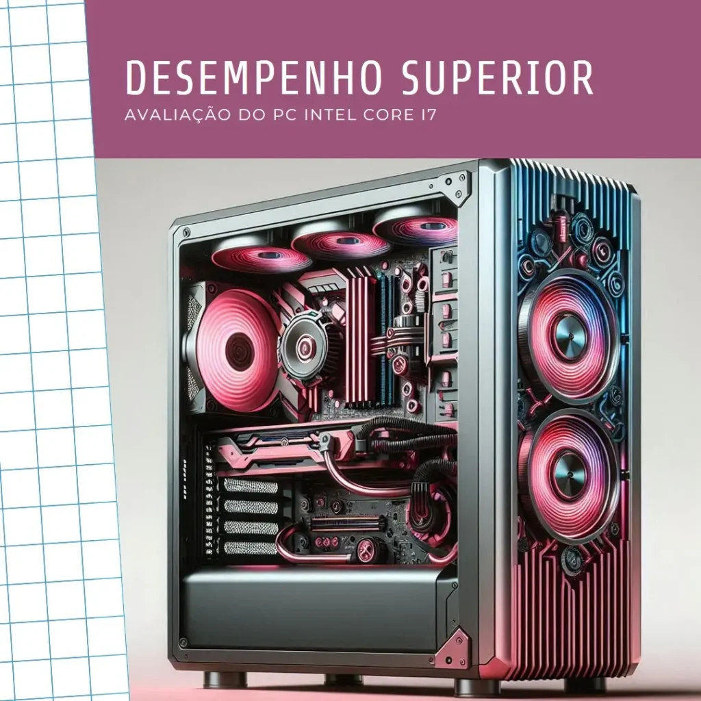 PC CPU Mancer, Intel Core i7, 16GB de RAM e SSD de 480GB