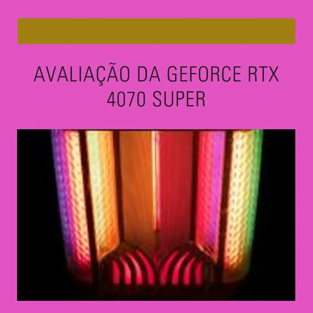 Geforce RTX4070 Super Manli 12GB GDDR6X: Potência e Performance