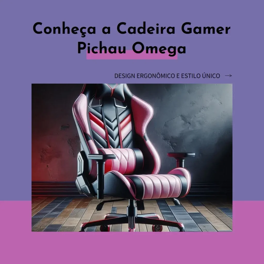 Cadeira Gamer Pichau Omega L: Conforto e Estilo para Gamers