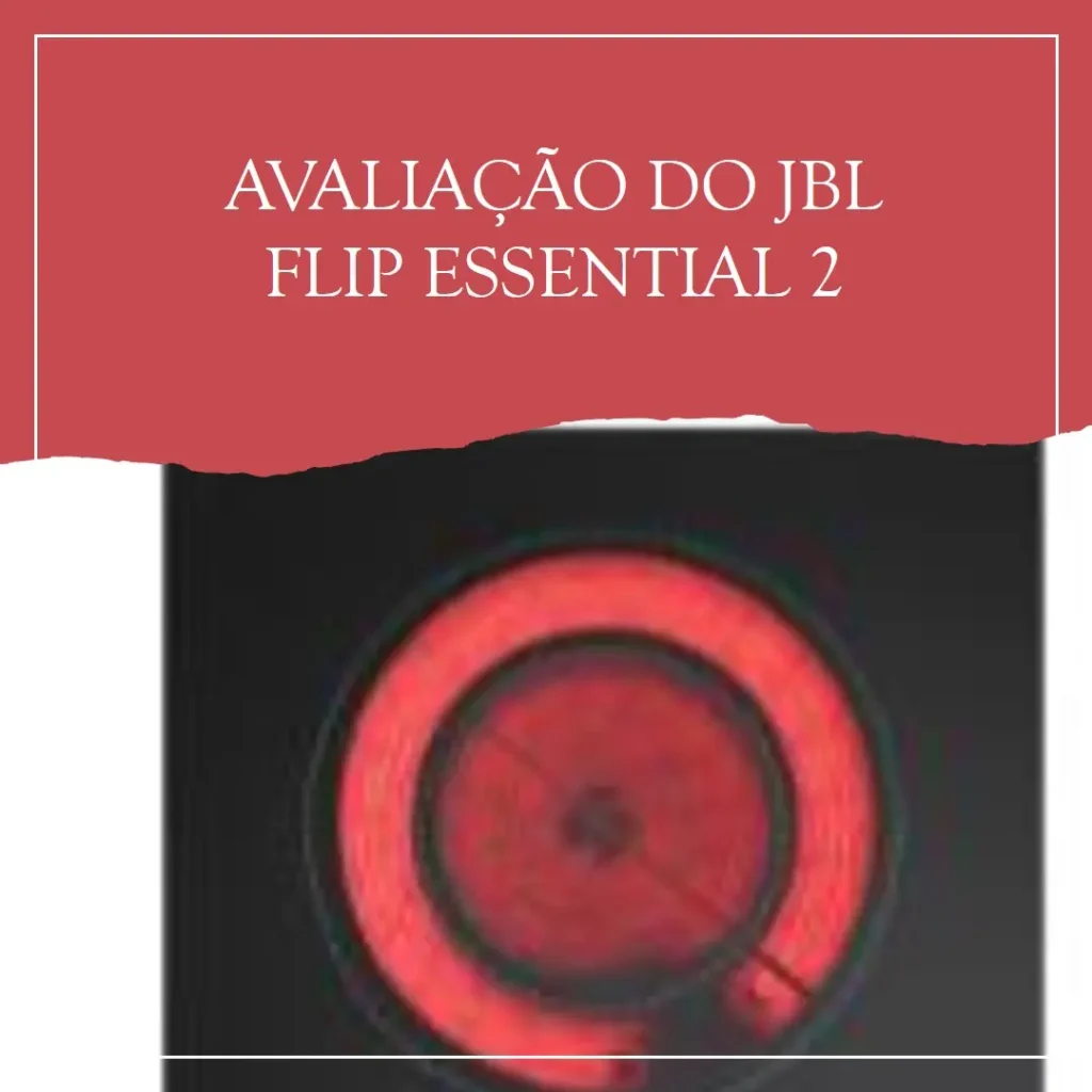 JBL Flip Essential 2: Caixa de Som Bluetooth À Prova D'Água, 20W RMS