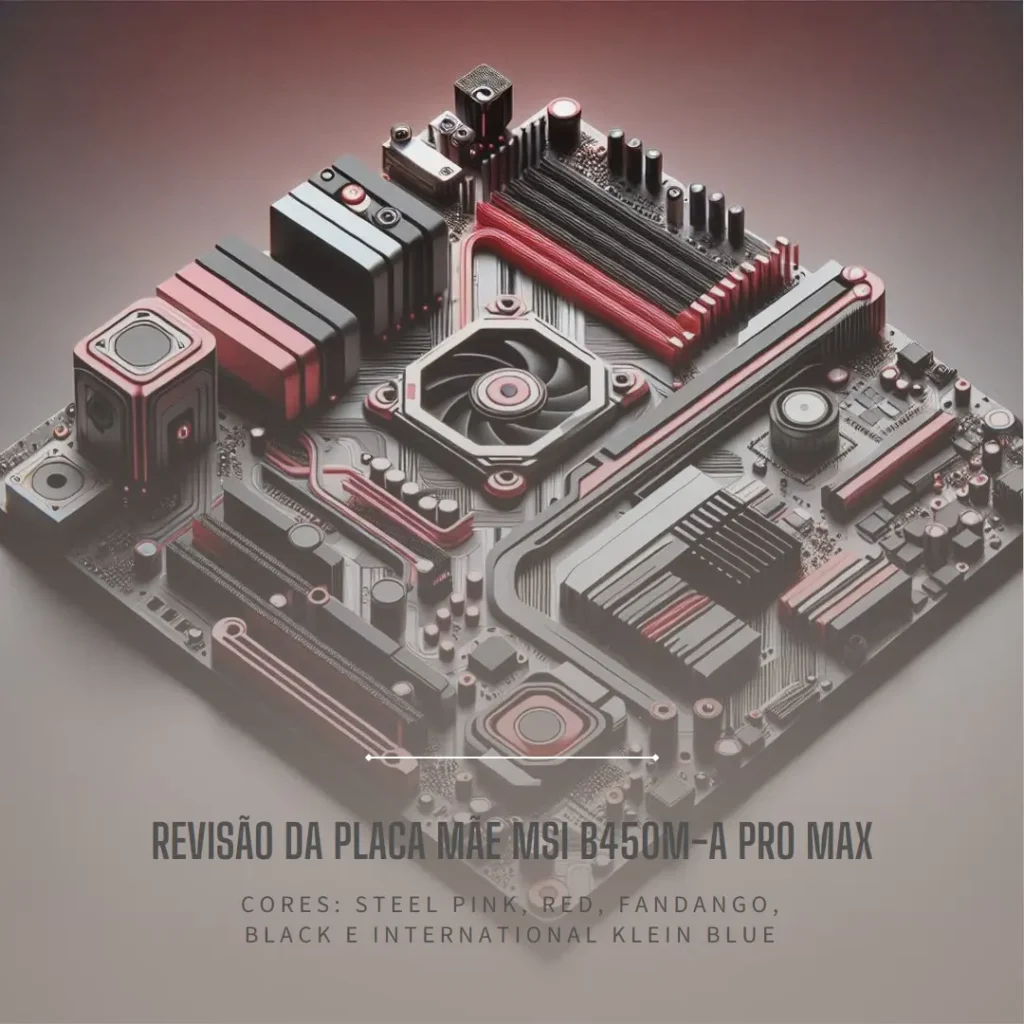 Placa Mãe MSI B450M-A PRO MAX: Desempenho e Conectividade para seu PC
