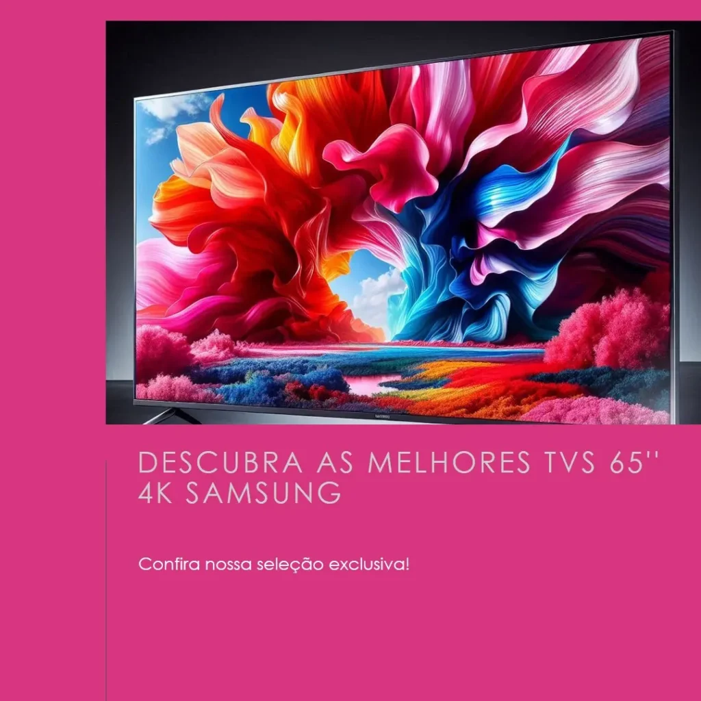 As 5 Melhores Opções de TV 65 polegadas 4k Samsung