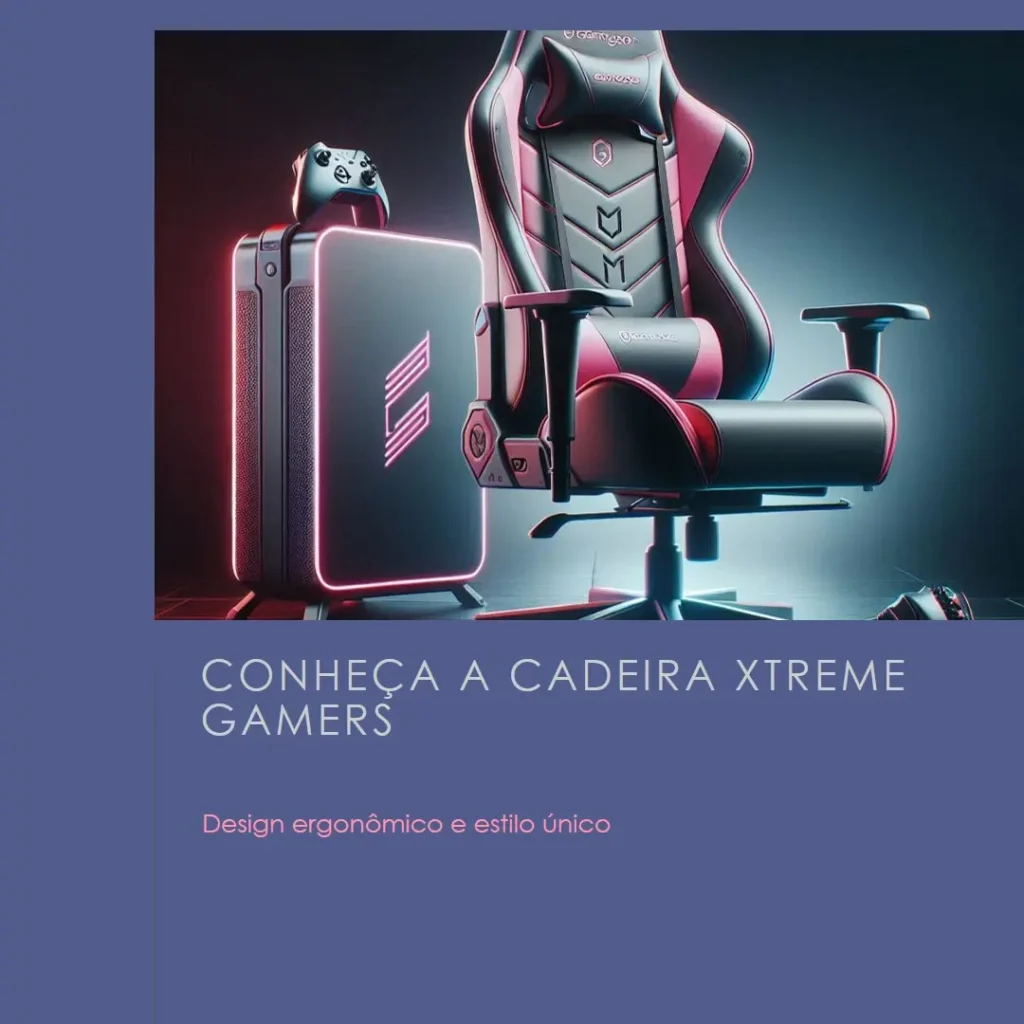Cadeira Xtreme Gamers Supra Giratória Reclinável: Conforto e Estilo