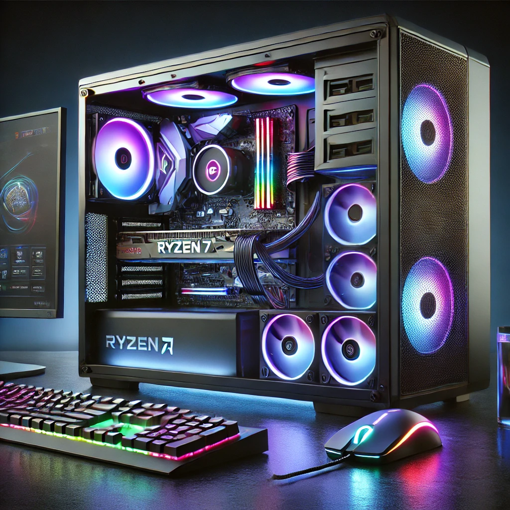 PC Gamer AMD Ryzen 7 5700G, RTX 3060, 8GB, SSD 240GB