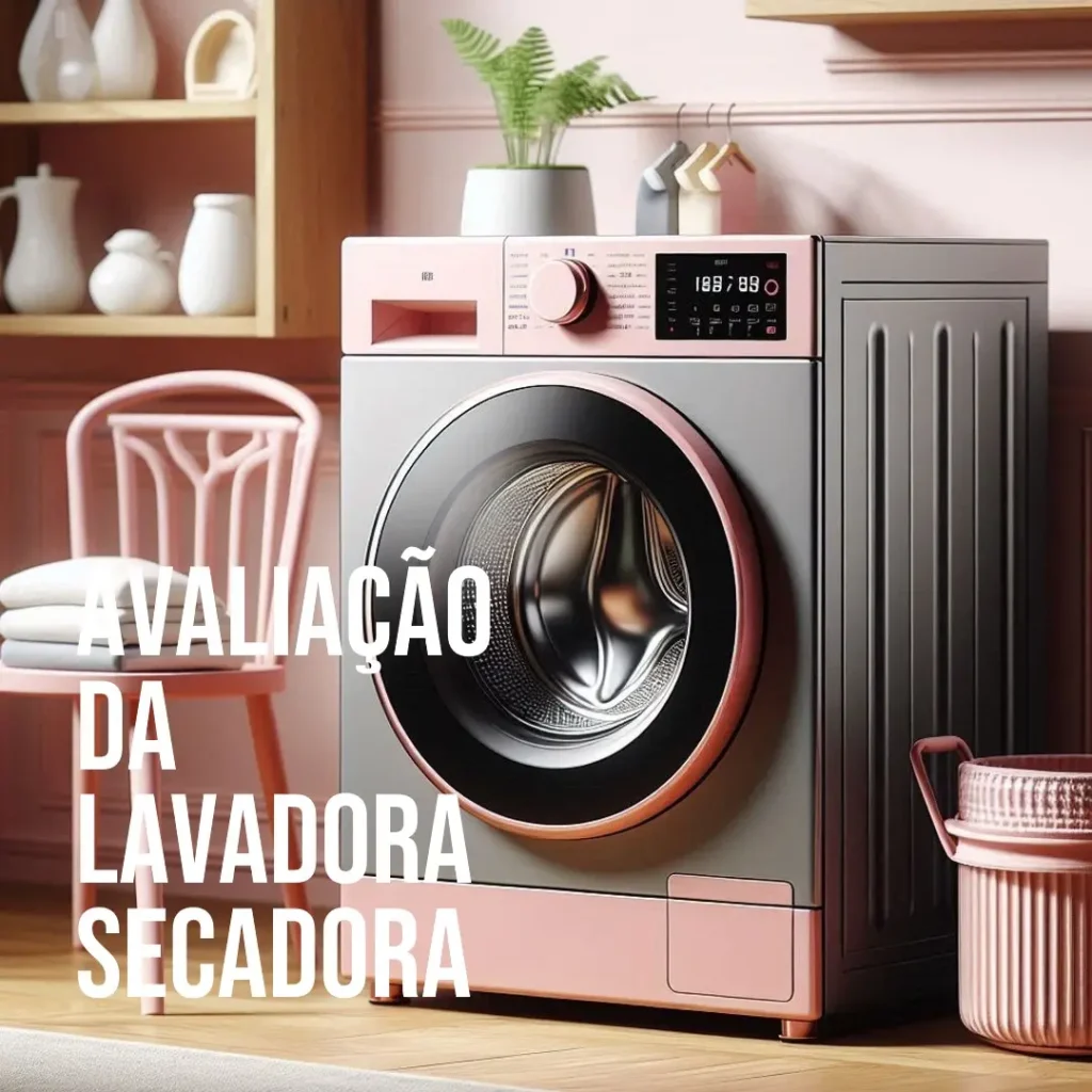 Lavadora e Secadora Bespoke Samsung AI Laundry Hub WH17D 17kg