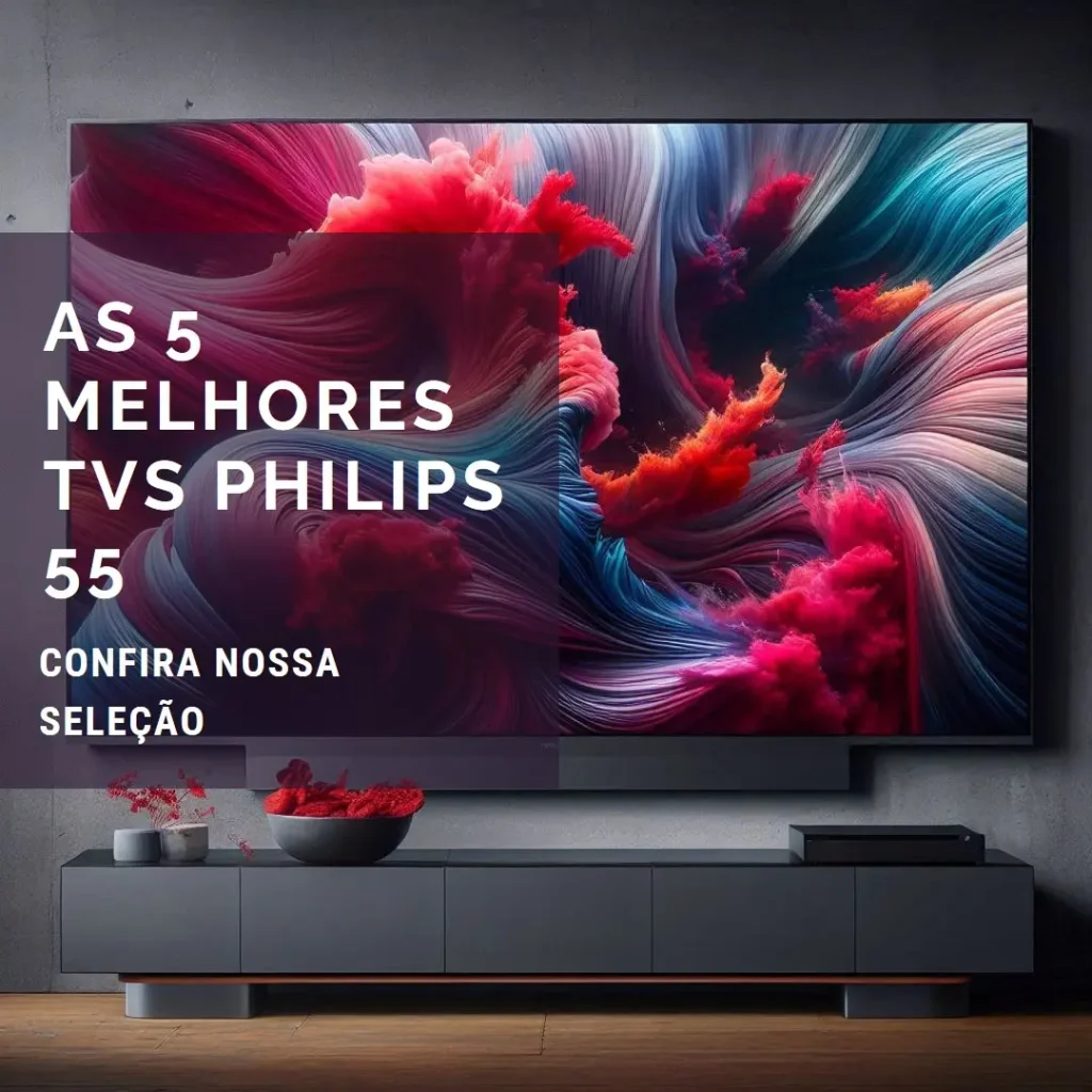 Lista de 5 Melhores: TV Philips 55