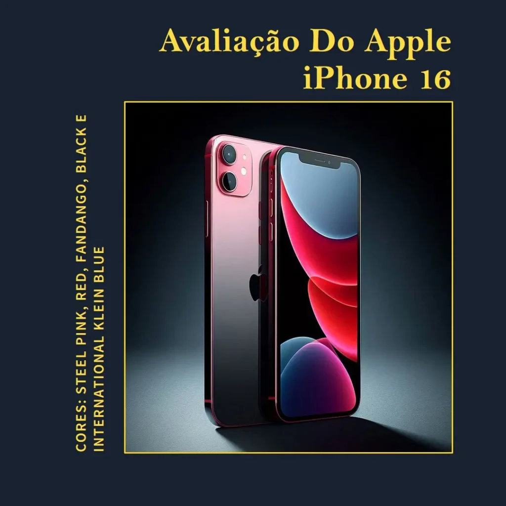 Apple iPhone 16 – 128 GB: Câmera 48 MP e Chip A18