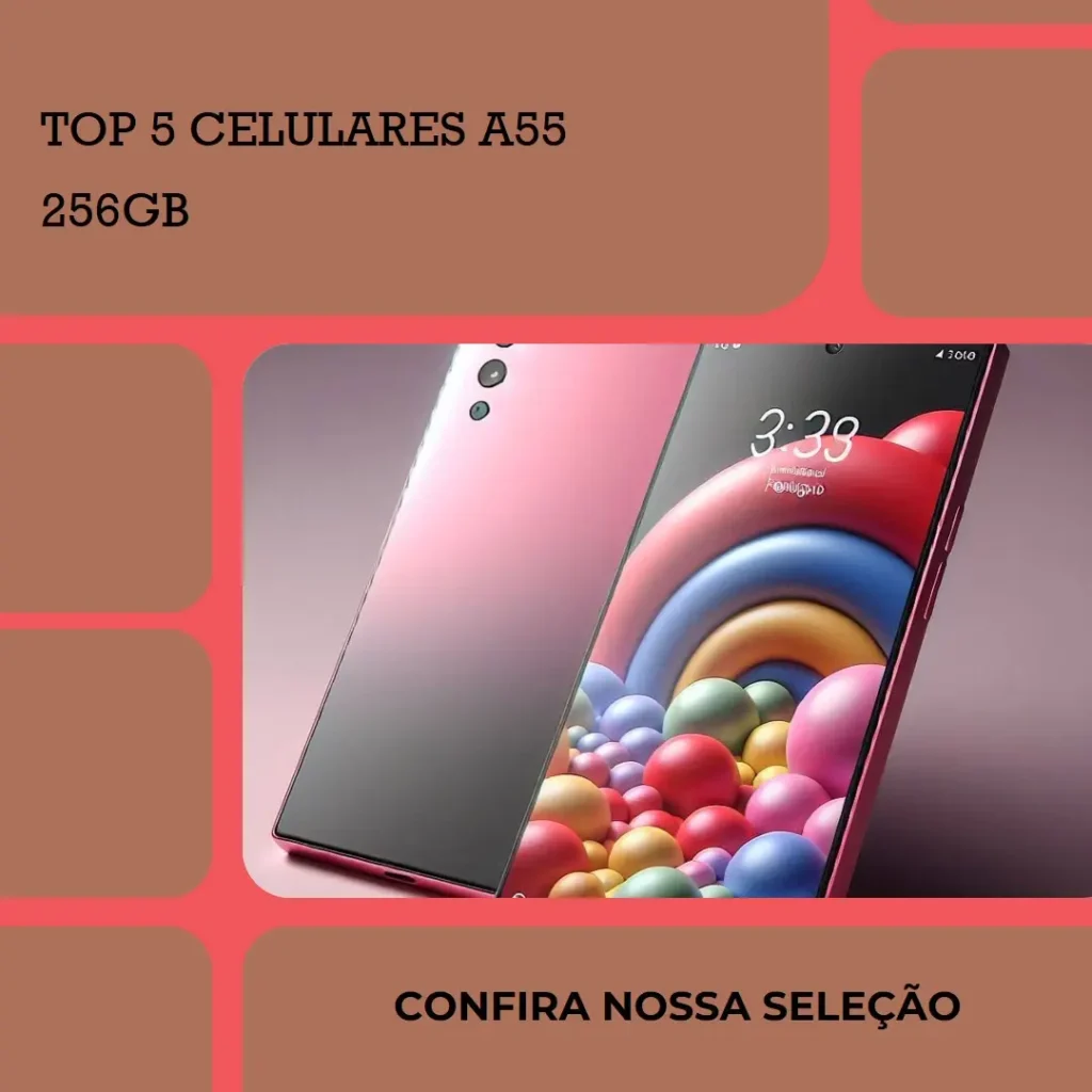 Top 5 celular A55 256gb