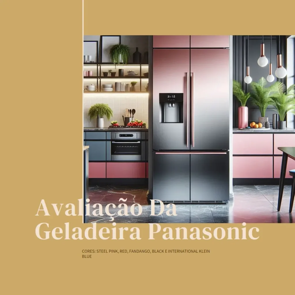 Geladeira Panasonic Frost Free 425L A+++ Black Glass - NR-BB53GV3B