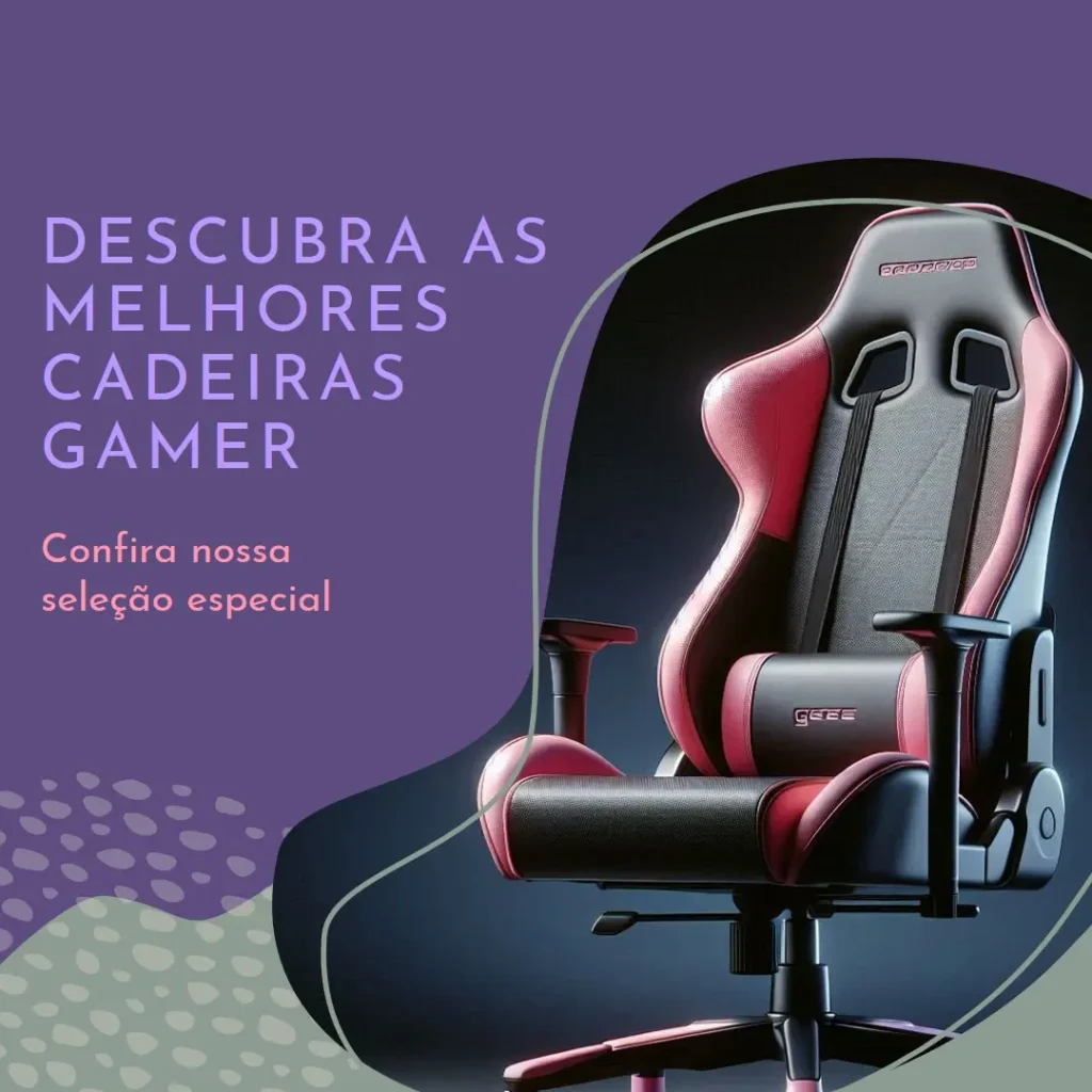 Lista de 5 Melhores:  cadeira ergonomica gamer