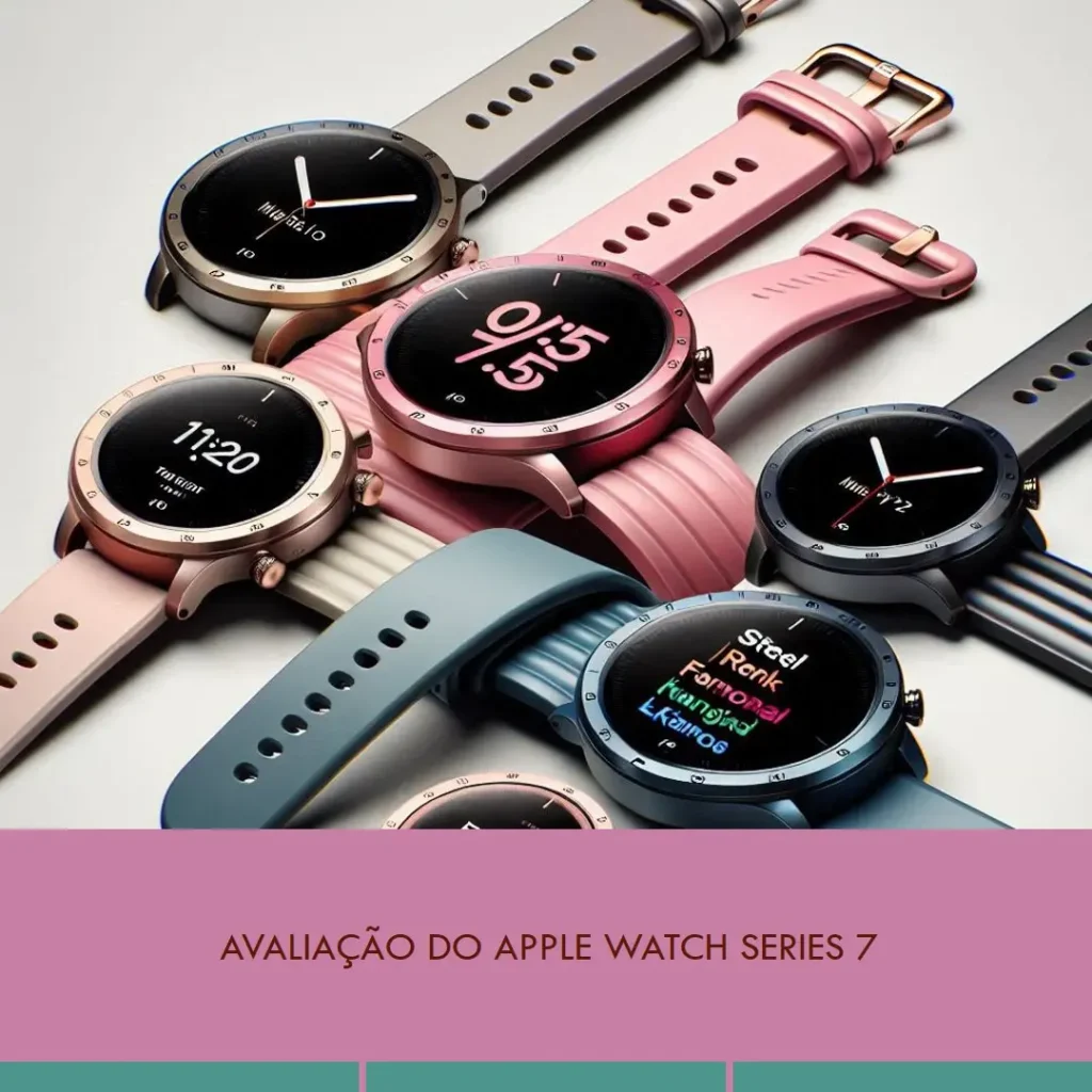 Apple Watch Series 7 (GPS + Cellular) com Caixa de 45 mm em Aço Inoxidável