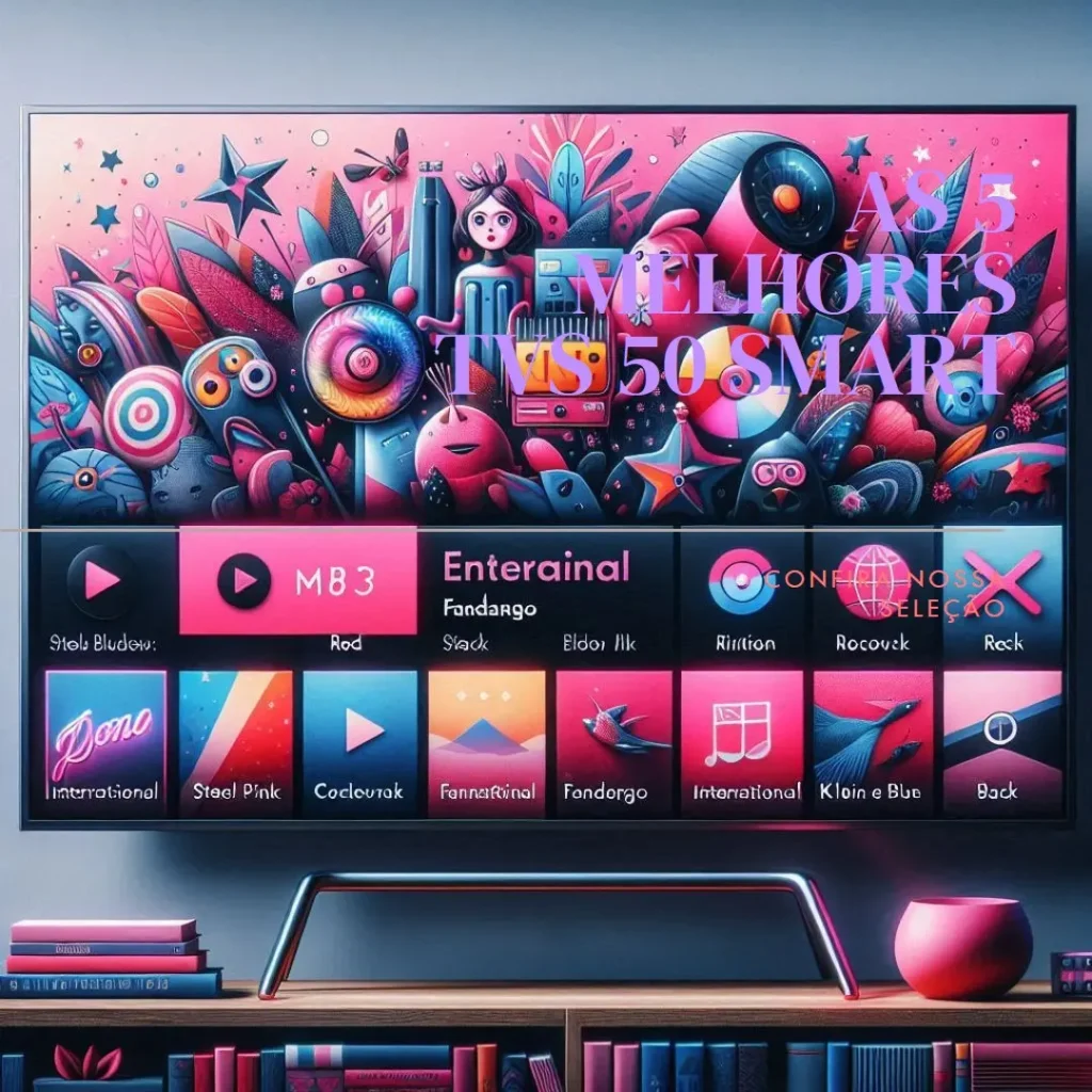 Lista de 5 Melhores: TV 50 smart