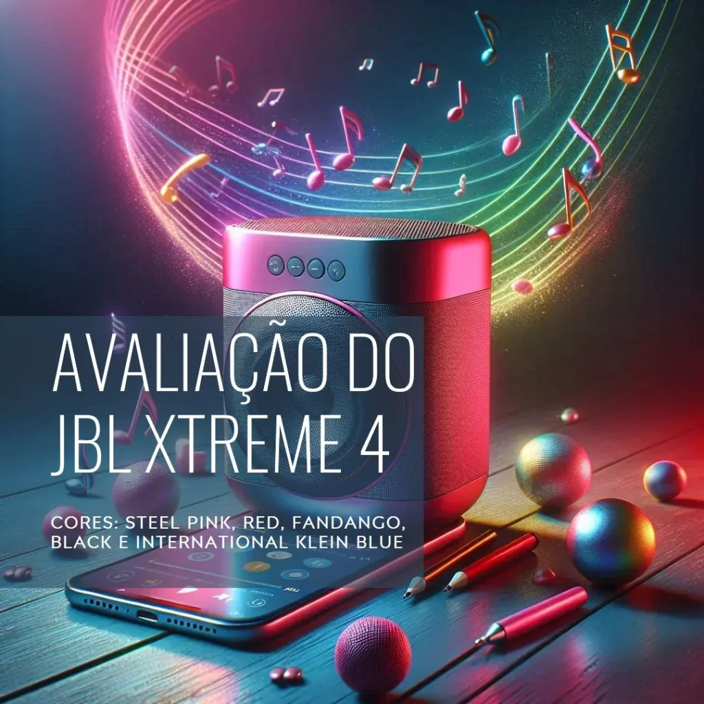 JBL Xtreme 4 – Potência, Durabilidade e Som de Qualidade Superior