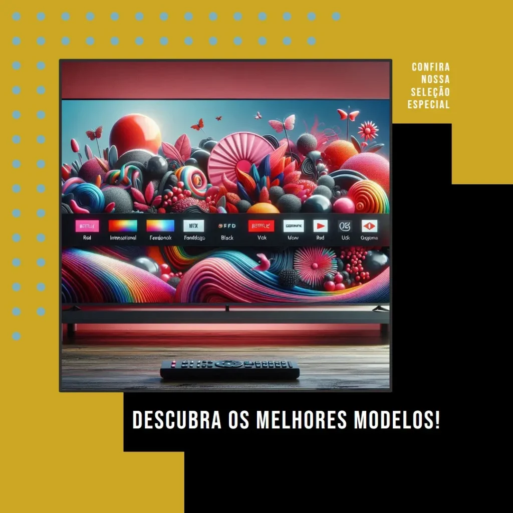 Cinco Principais Modelos de TV LG 43 smart 4k