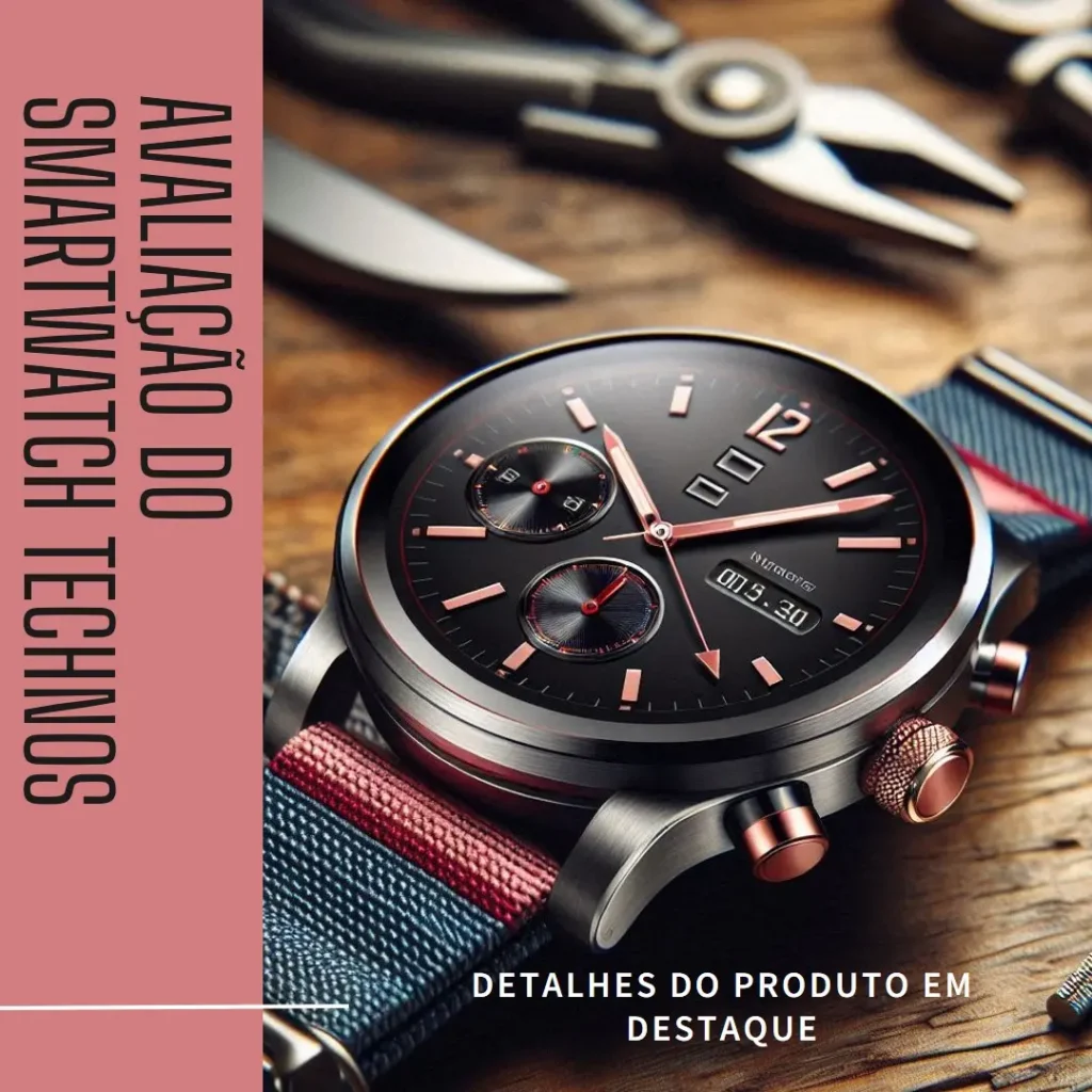 Smartwatch Technos Connect Max TMAXAB/5K: Elegância e Funcionalidade