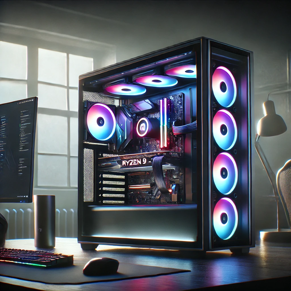 PC Gamer AMD Ryzen 9 7900X3D, RTX 4070, 32GB DDR5 e SSD 1TB
