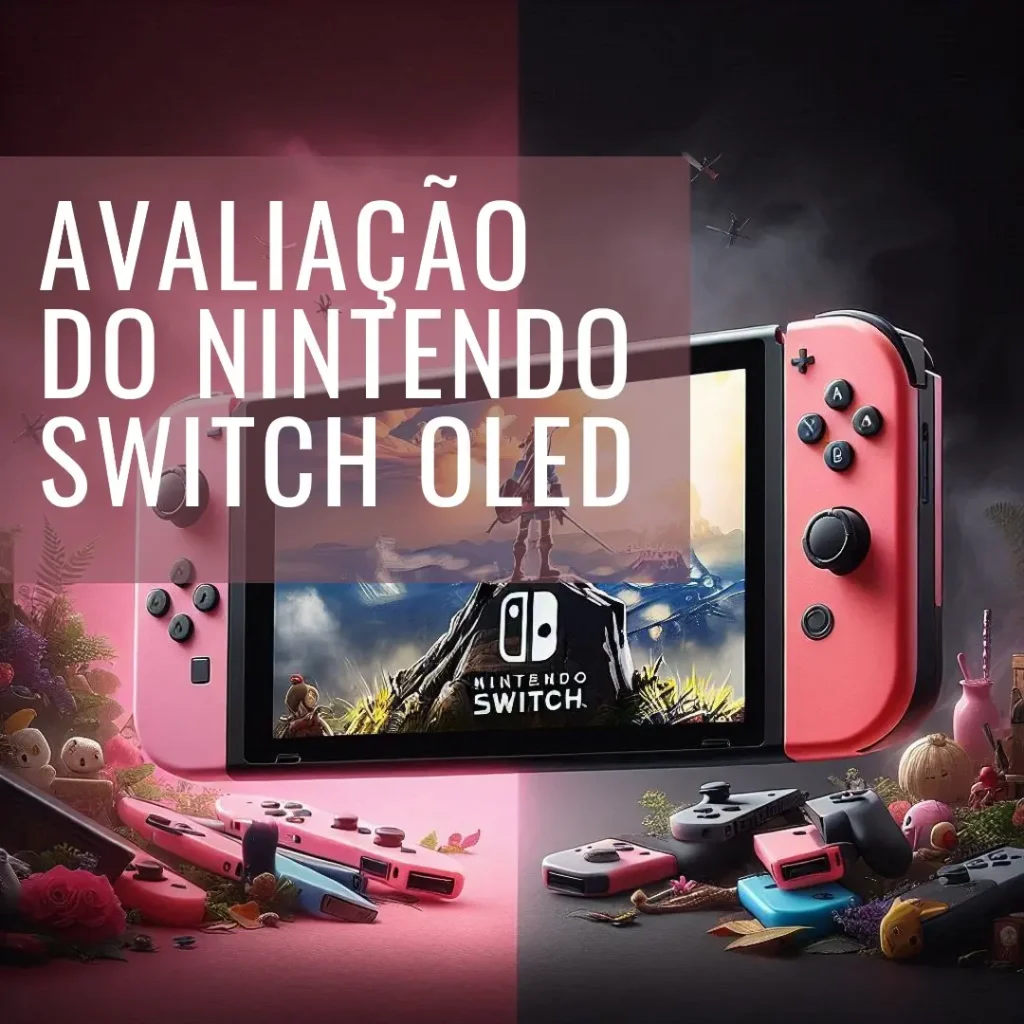 Console Nintendo Switch Oled Red Mario - Edição Especial