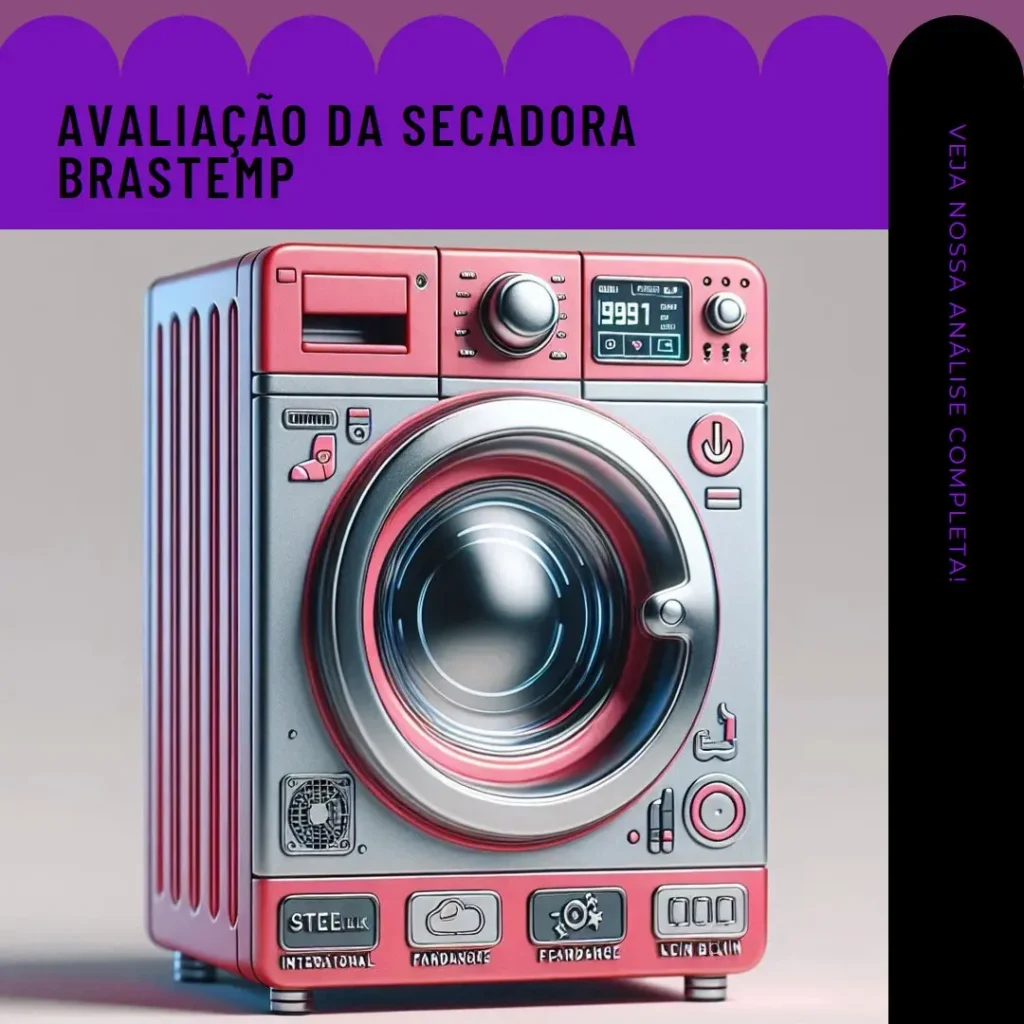 Secadora Piso Brastemp 10Kg - BSR10BB 220V: Potência e Praticidade para o Dia a Dia