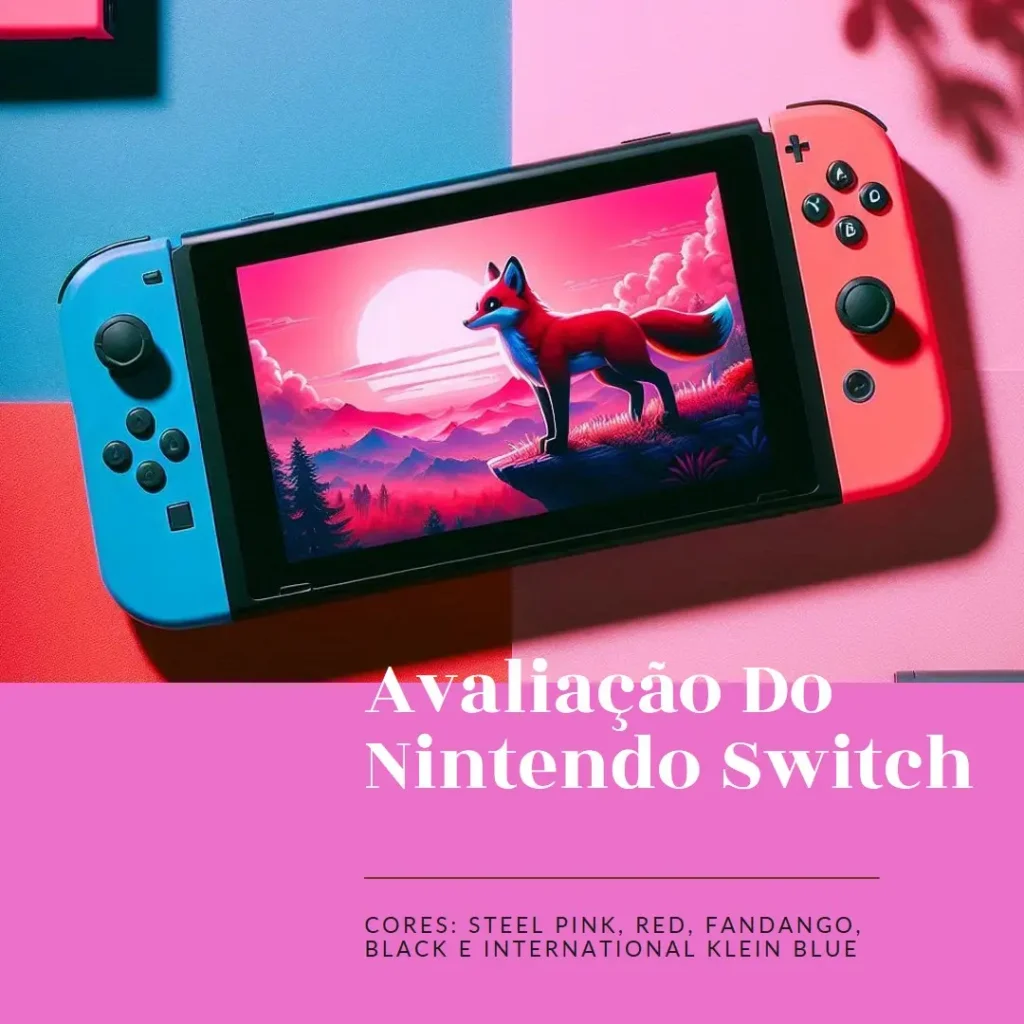 Nintendo Switch V2: Portátil e Doméstico com Bateria de até 9 Horas