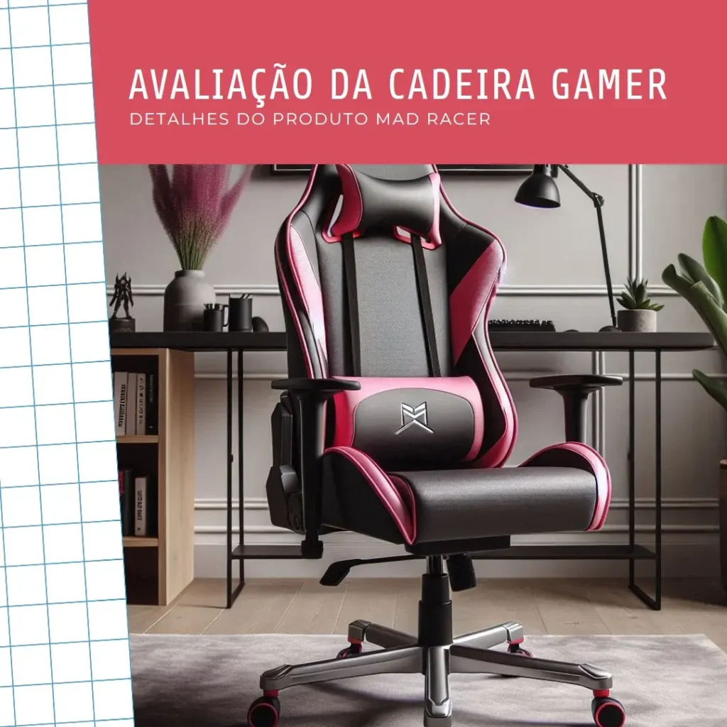 Cadeira Gamer Mad Racer STI Turbo: Conforto e Estilo