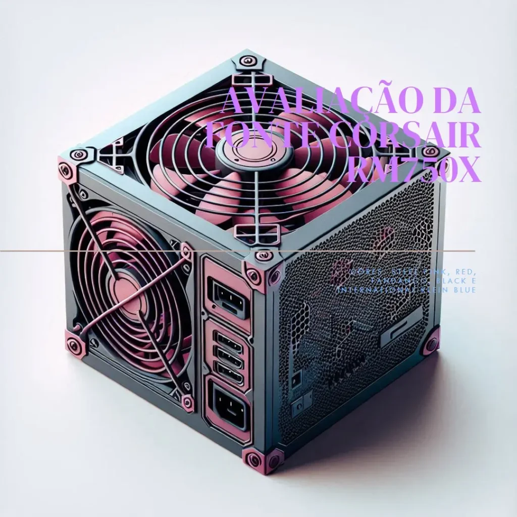 Fonte Corsair RM750x Series - 750W, 80 Plus Gold, Modular, Preto